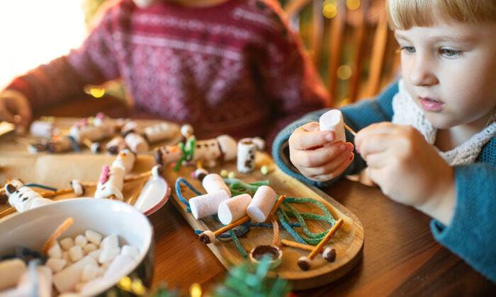 Adventsdekoration basteln in der Vorweihnachtszeit